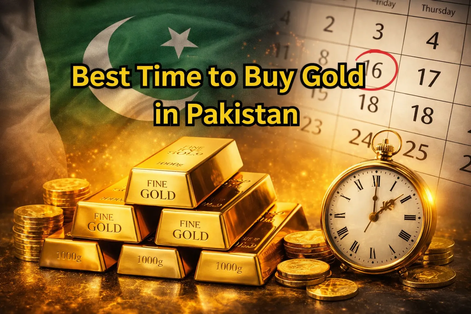 Best Time to Buy Gold in Pakistan
